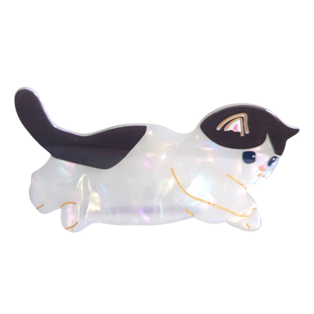 Pinza Clip Sugar gato lindo para cabello, estilo felino y práctico.