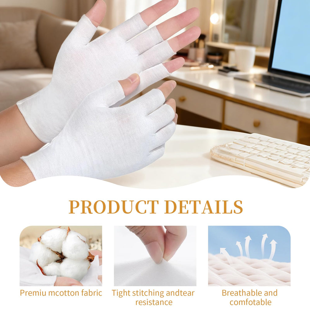 Guantes Clofiak con ajuste universal cómodo para la mayoría de manos.