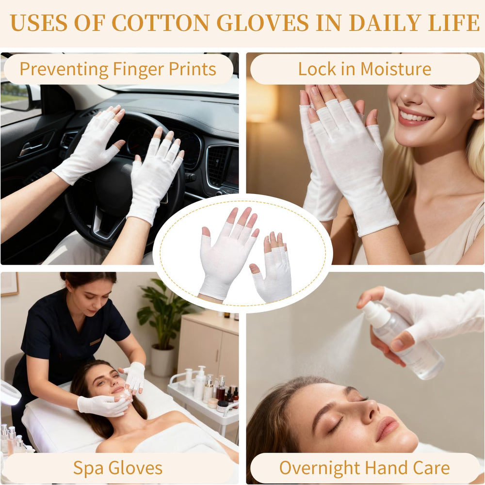 Guantes Clofiak para manos secas, con textura ligera.