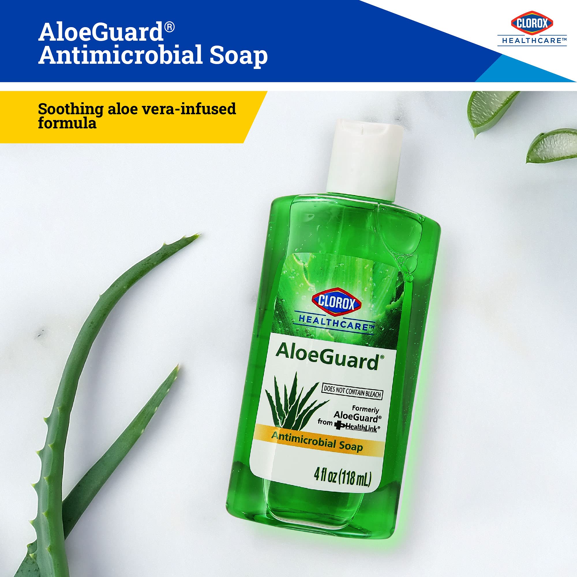 Clorox AloeGuard: aplicación-en-mano suave y cómodo.
