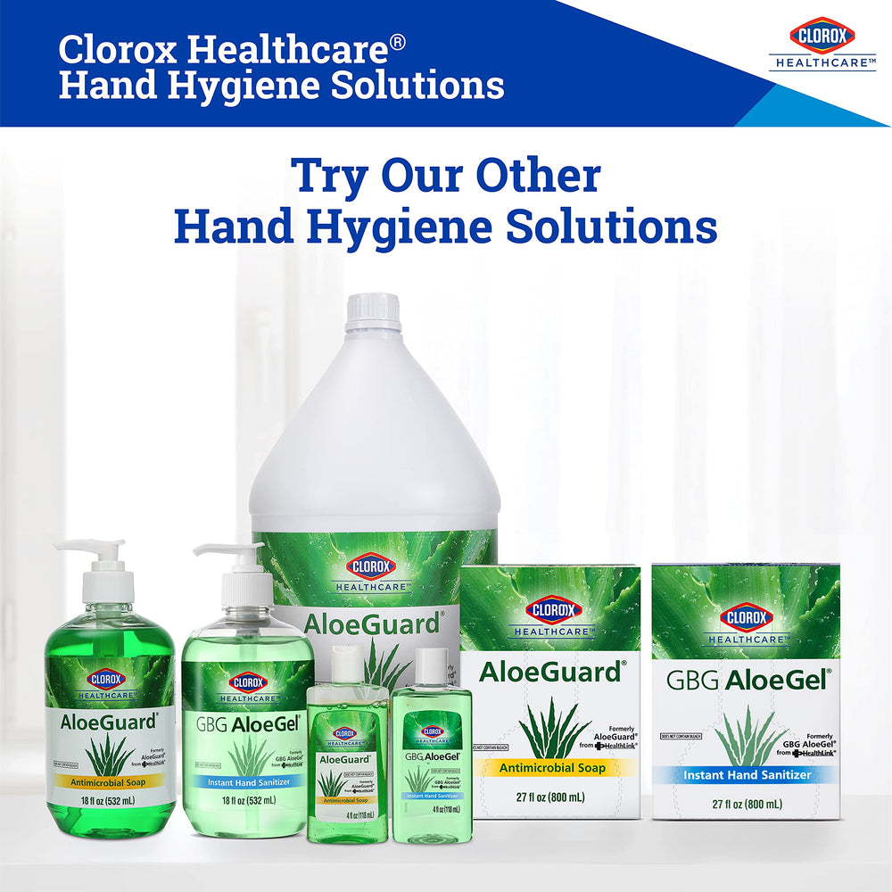 Clorox AloeGuard: envase-portatil ideal para bolsos y viajes.
