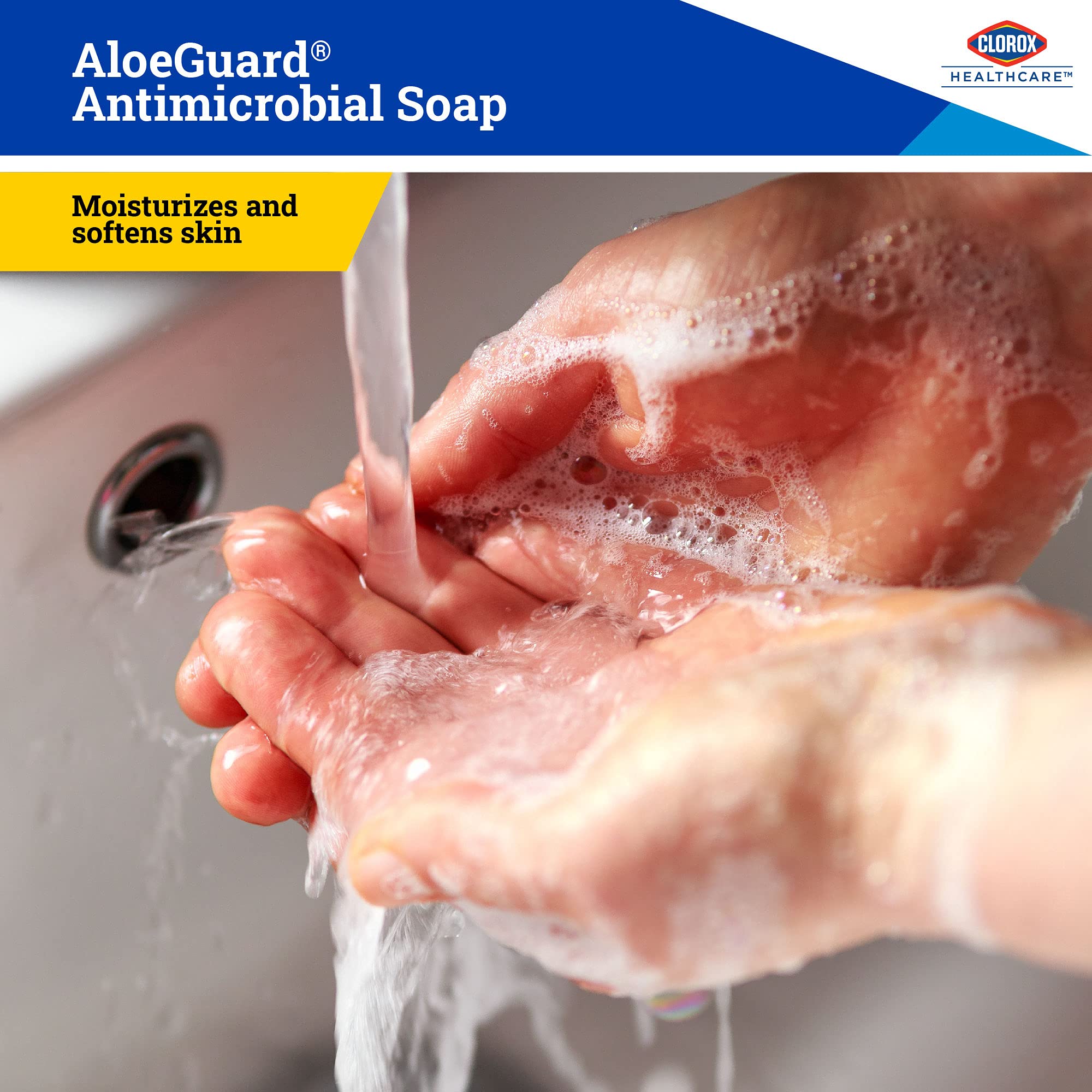 Clorox AloeGuard: textura-cremosa que cuida la piel.