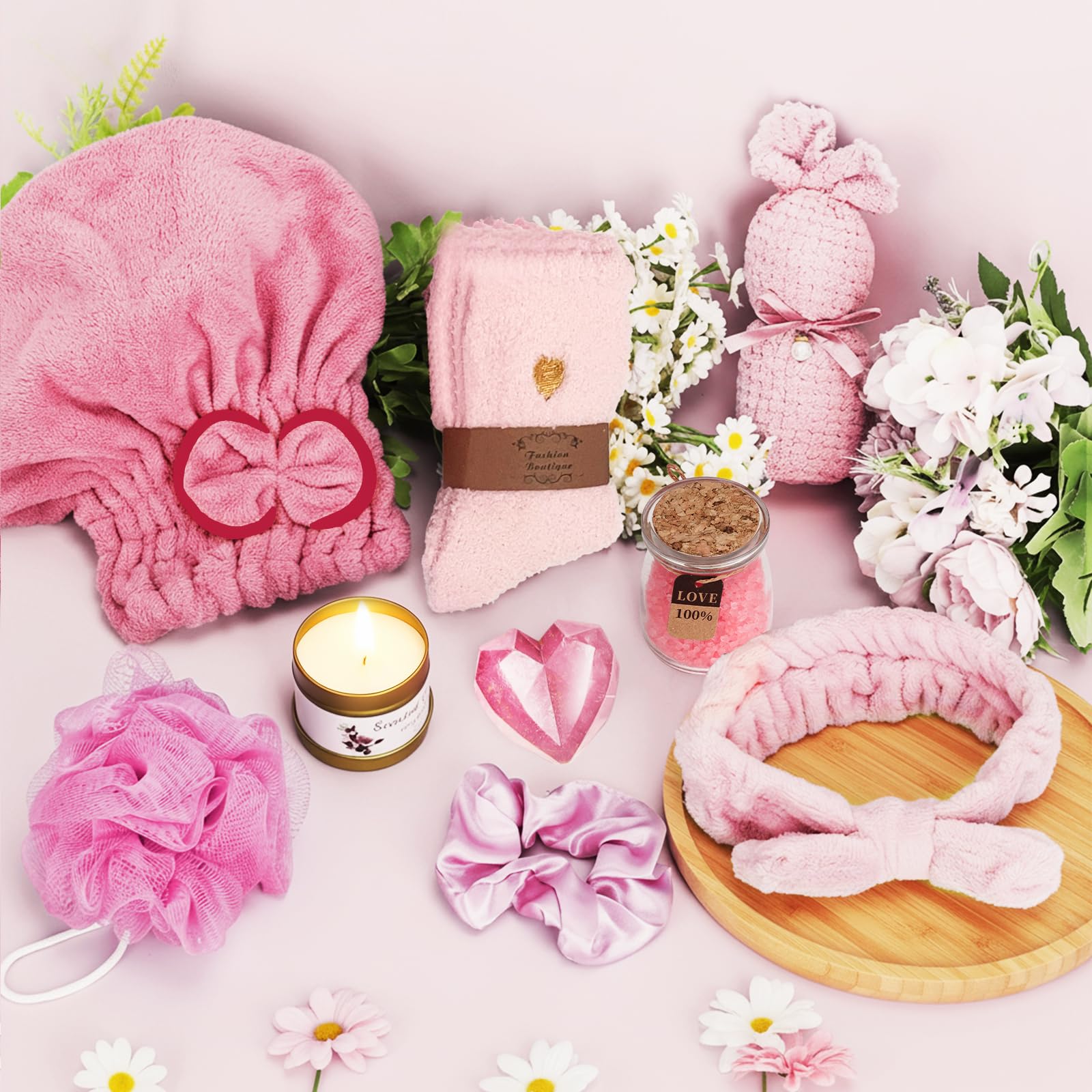 CLTTCLLCT accesorios spa para un cuidado en casa y relajación.