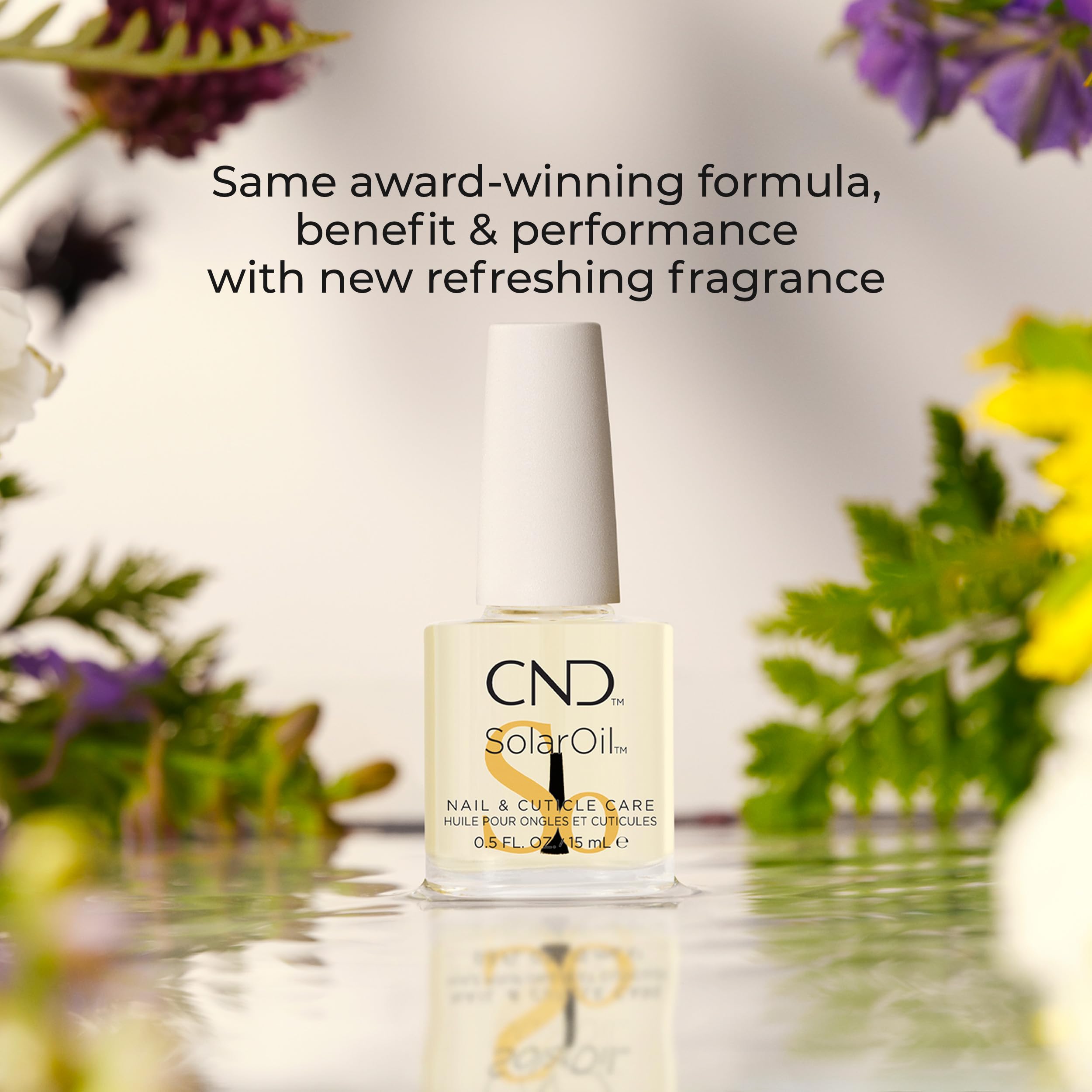 CND SolarOil: vitamina E para piel y envejecimiento ligero.