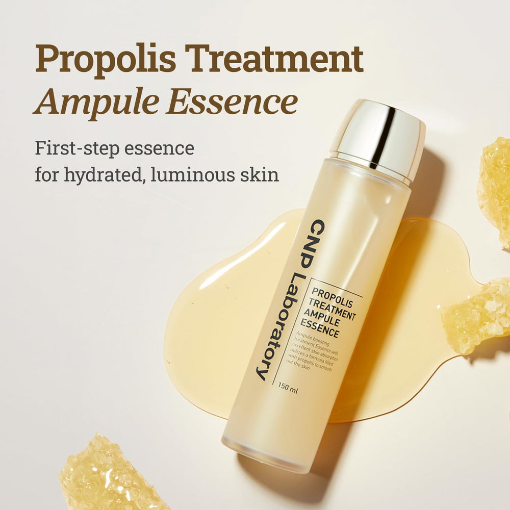 Textura ligera del Toner Honey Glow Booster de CNP para pieles sensibles
