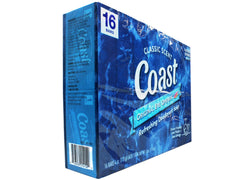 Coast jabon-desodorante-barra-pack-16-barras, ideal para uso familiar.