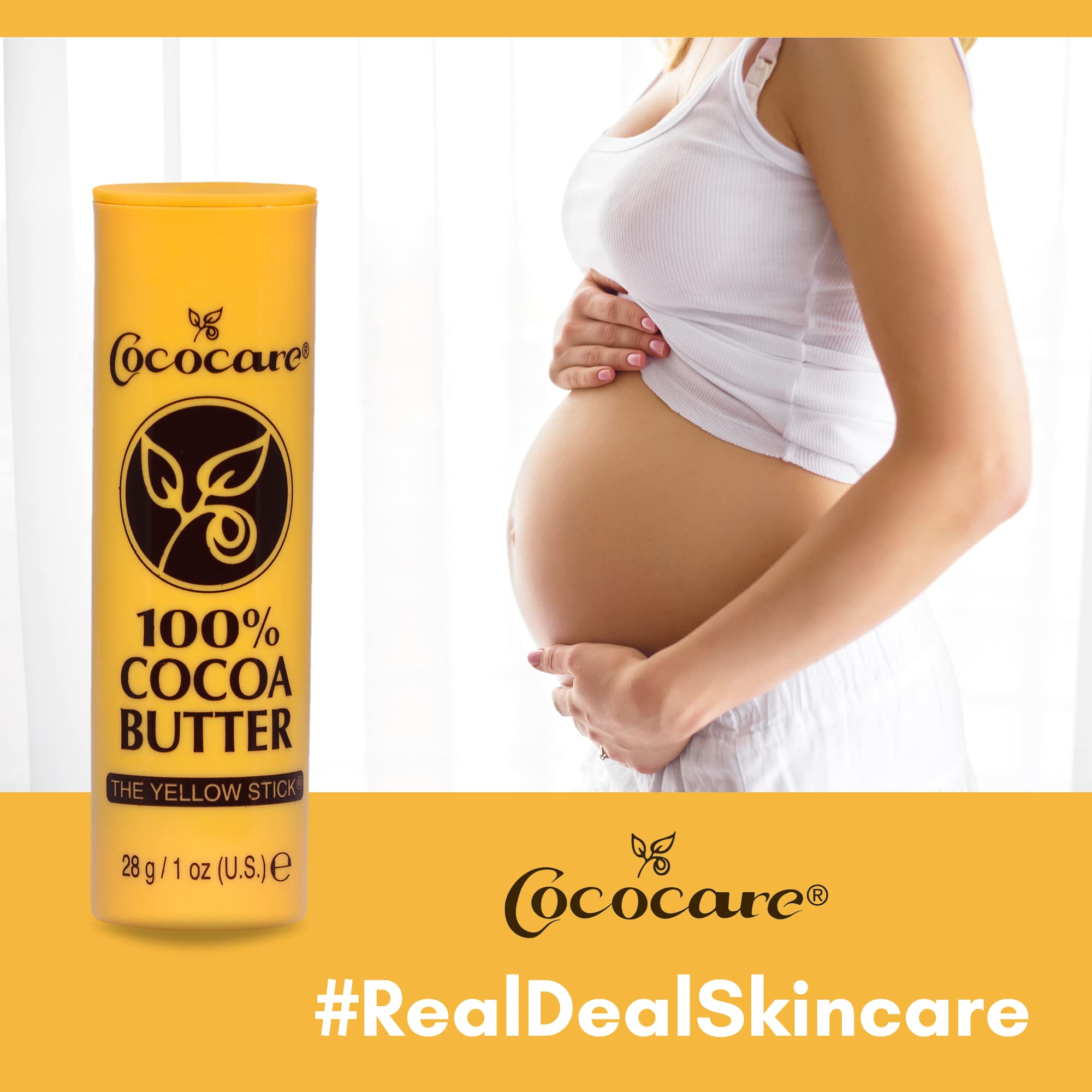 Cococare barra manteca cacao aplicación diaria portátil para retoques