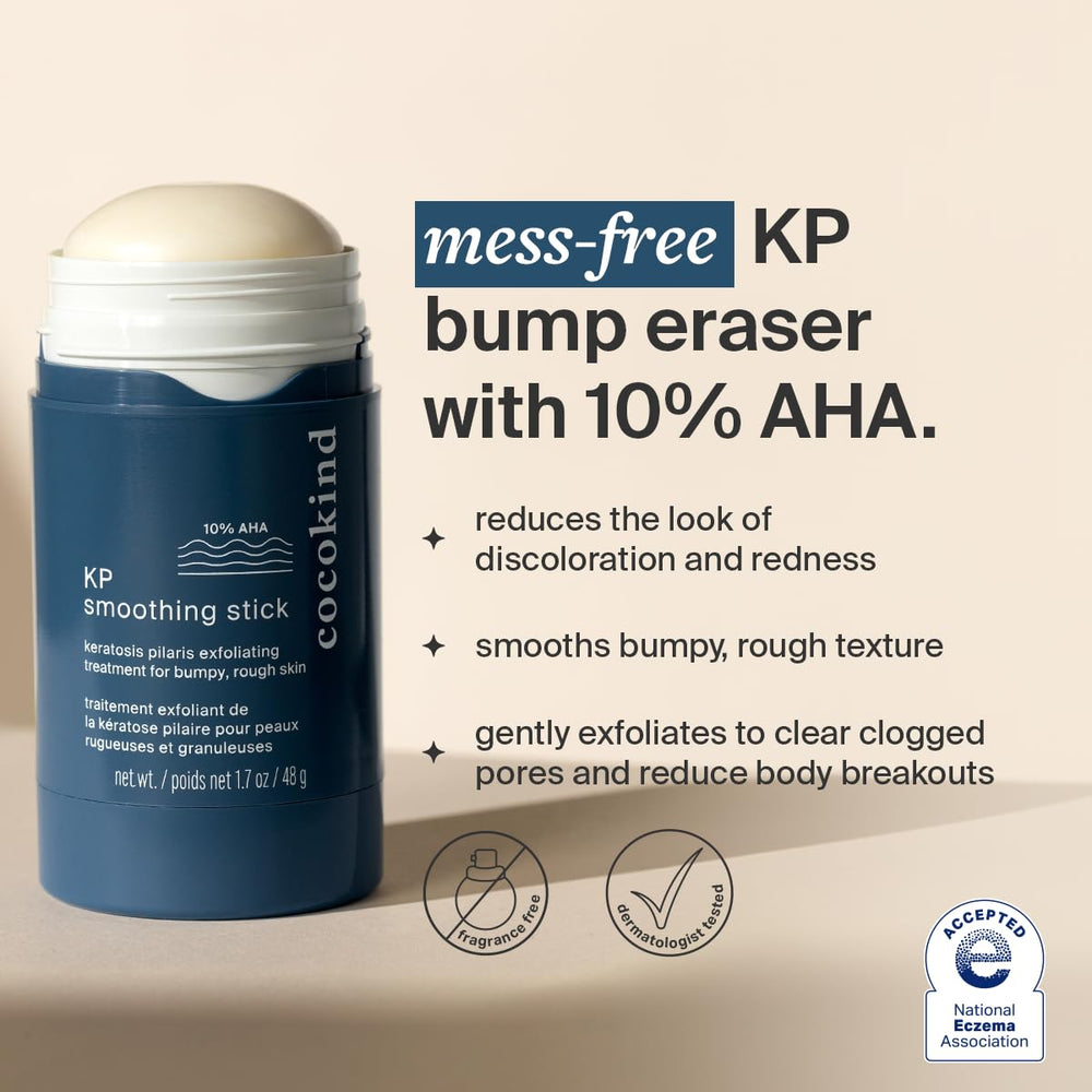 Cocokind KP Barra Alisadora, etiqueta libre de fragancia, ideal para piel sensible.