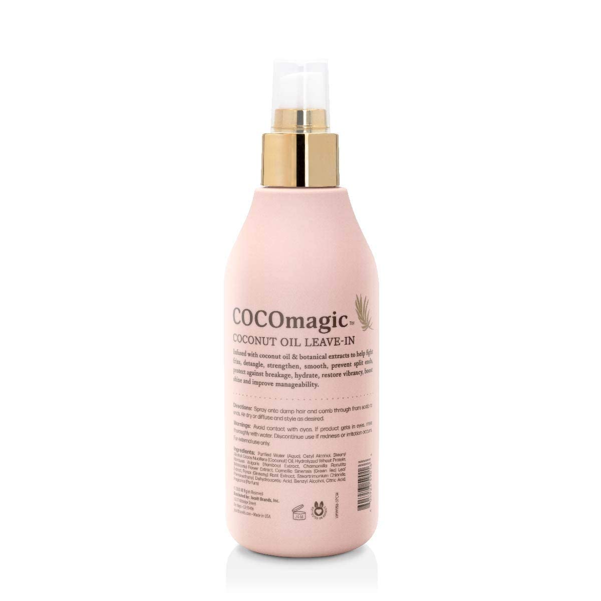 Aplicación en cabello húmedo con Cocomagic para desenredar fácilmente.