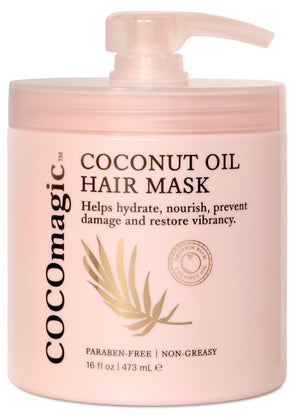 Cocomagic mascarilla pelo aceite coco: envase y nutrición suave para el cabello.