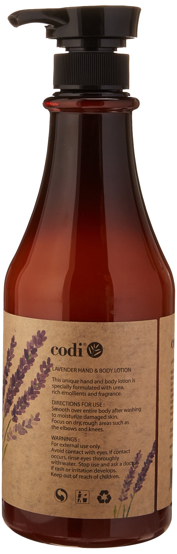 CODi Loción Lavanda, aroma relajante para ritual diario