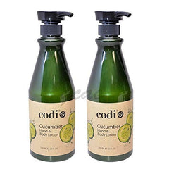 CODi loción pepino para manos y cuerpo, hidratación suave y aroma fresco para uso diario