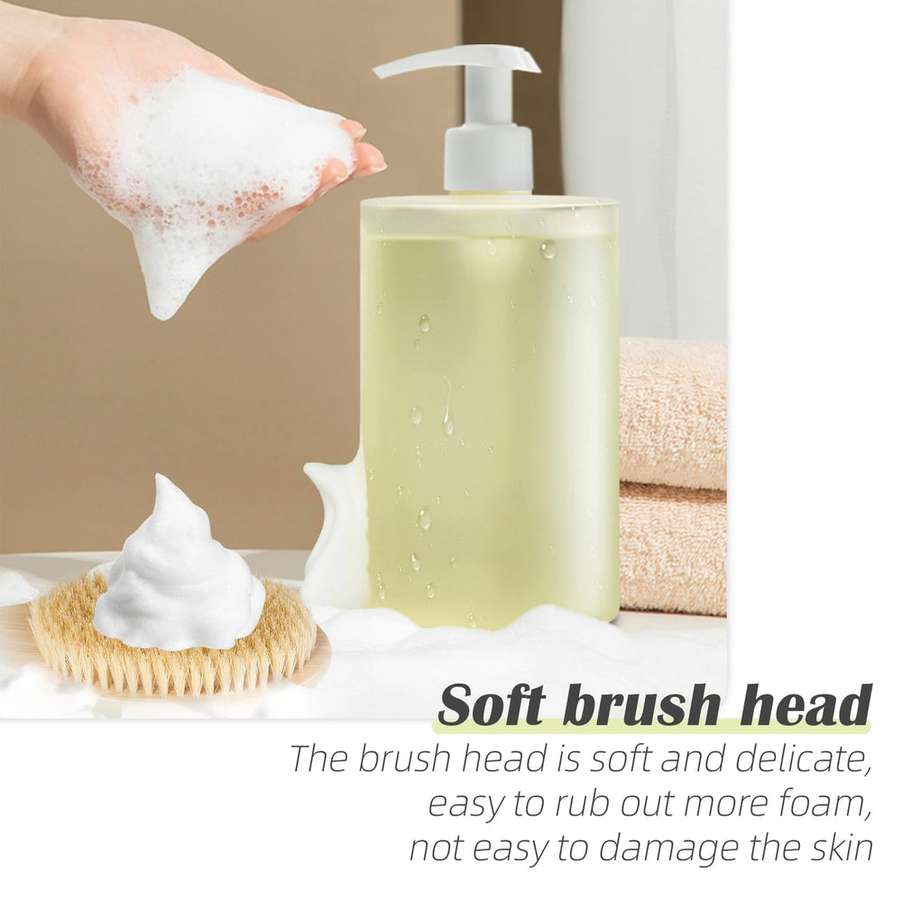 COINPOTIA cepillo para espalda, uso en ducha y relajación muscular.