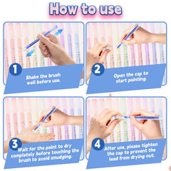  COLAYERIST pintura facial neón de secado rápido y acabado flexible.