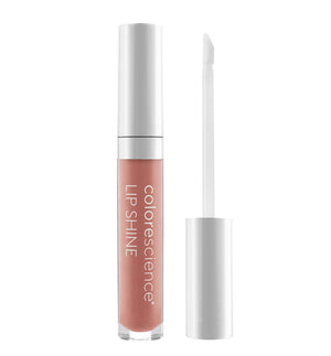 Colorescience Brillo de Labios SPF 35 Champagne, protección UV para días de oficina.