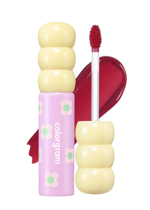 Colorgram tintes brillantes labios frambuesa 08 ofrecen color duradero y brillo natural.