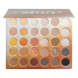 ColourPop Precious Metals: paleta mate para looks de día suaves.