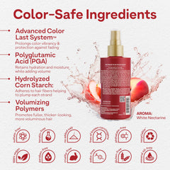 ColorProof Volume Blow Dry Spray crea efecto plump para cabello fino