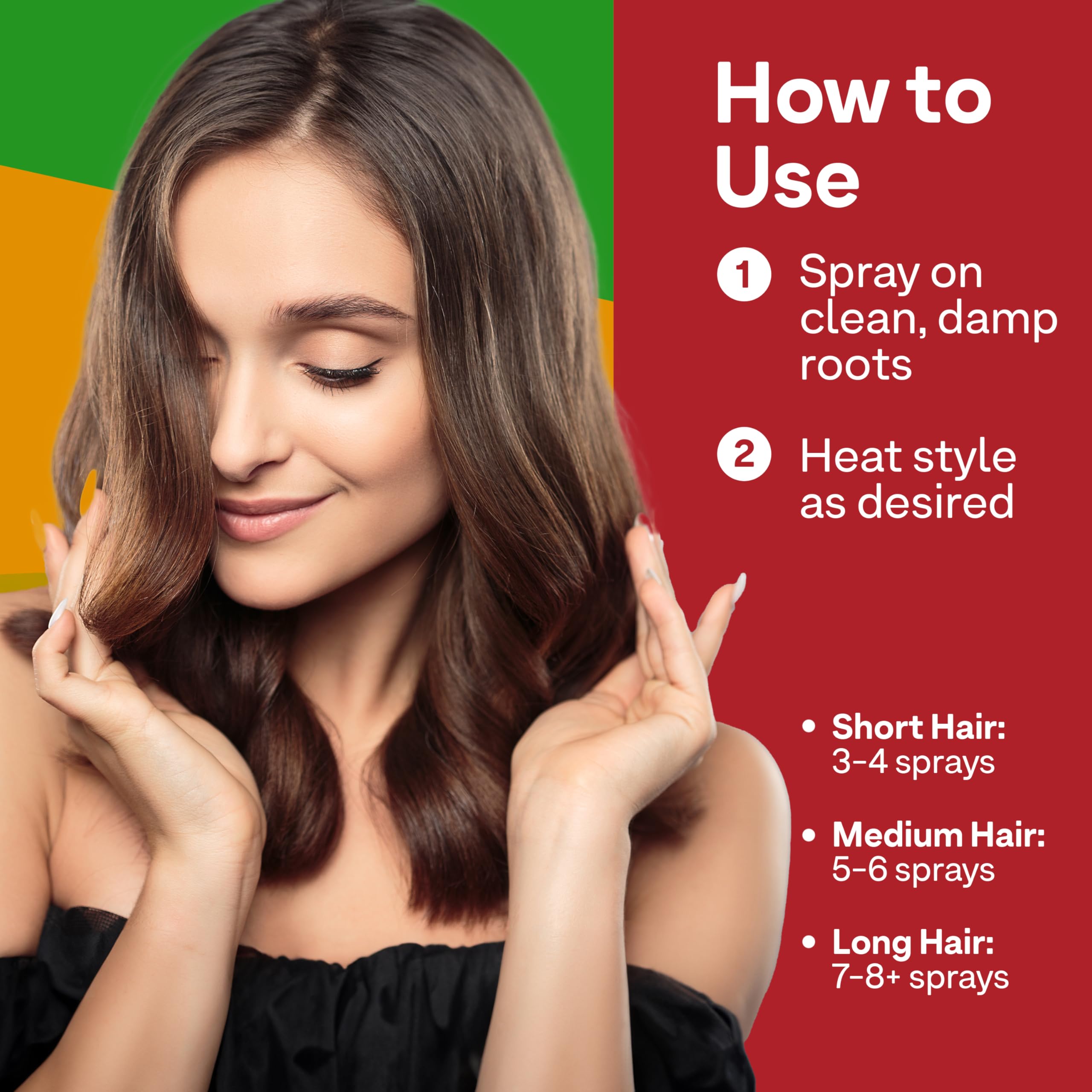 ColorProof Volume Blow Dry Spray uso diario para cabello teñido