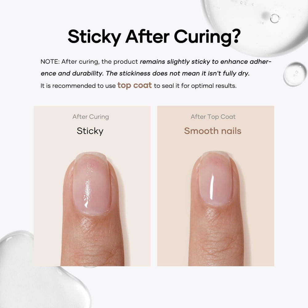 COLORTIFIC Gel para uñas con pedrería, agarre duradero para arte seguro.
