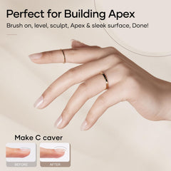 COLORTIFIC Gel de 7 en 1 para uñas: extensión, firmeza y brillo.