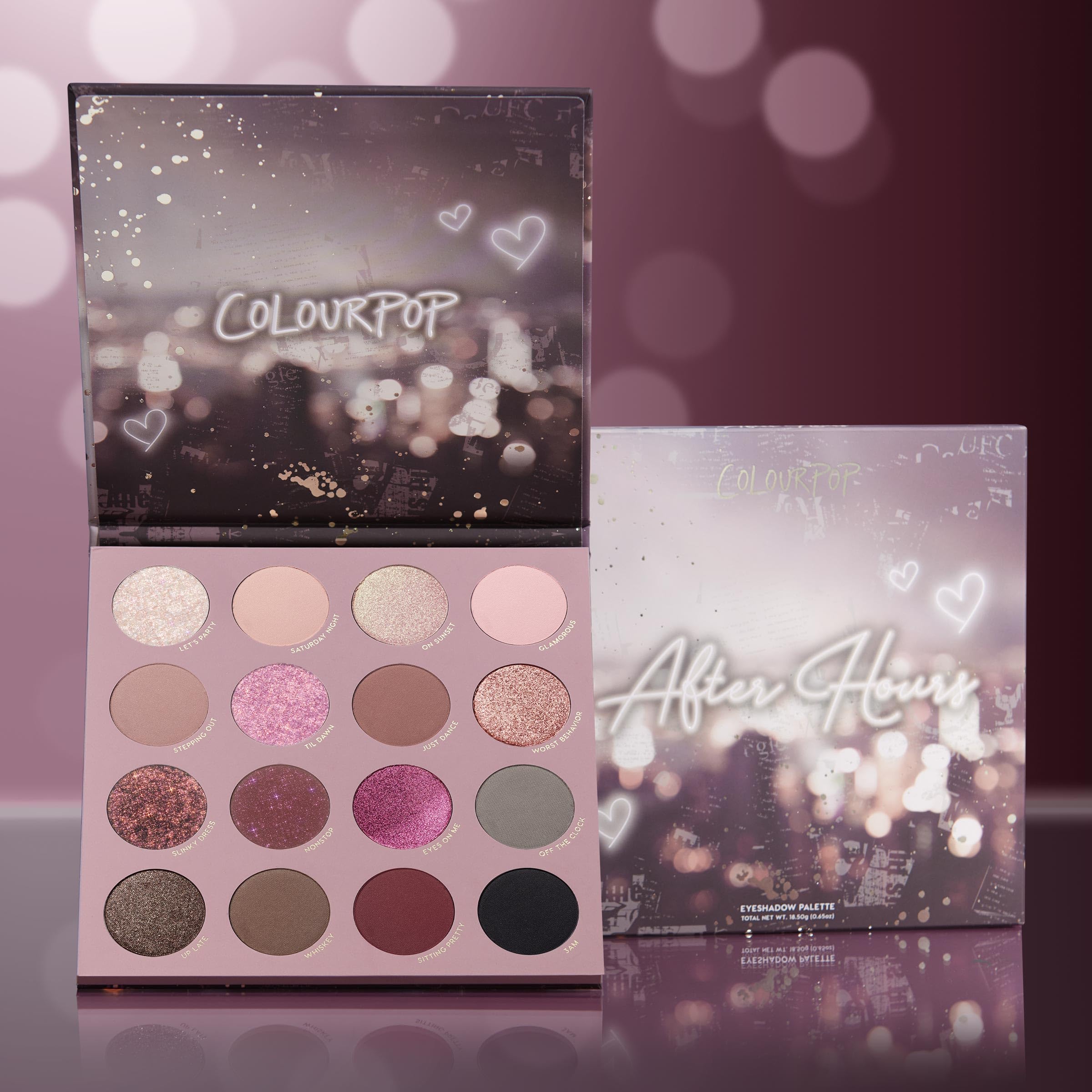ColourPop After Hours acabado mate con destellos para looks versátiles