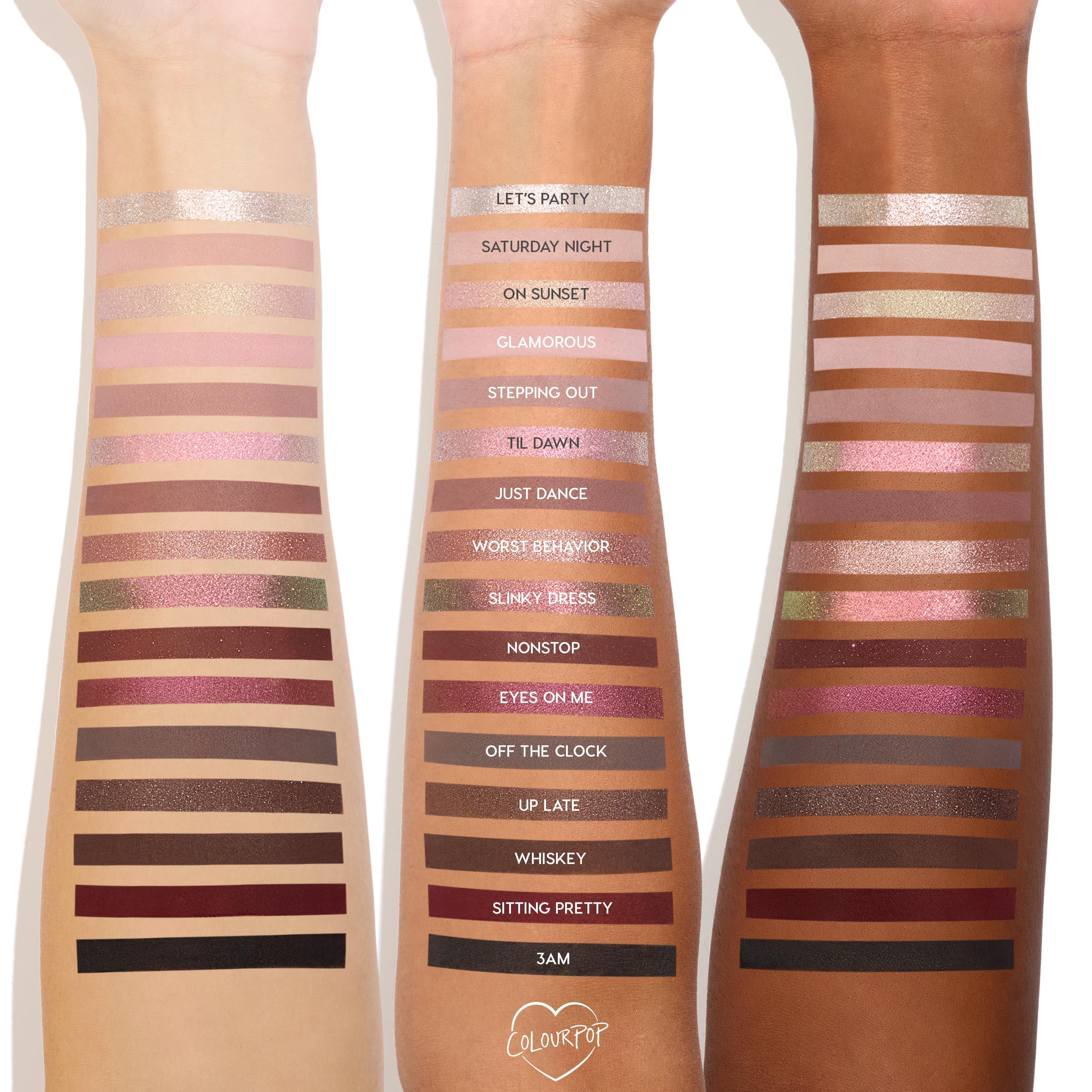 ColourPop After Hours efecto dúo cromos para iluminación multidimensional