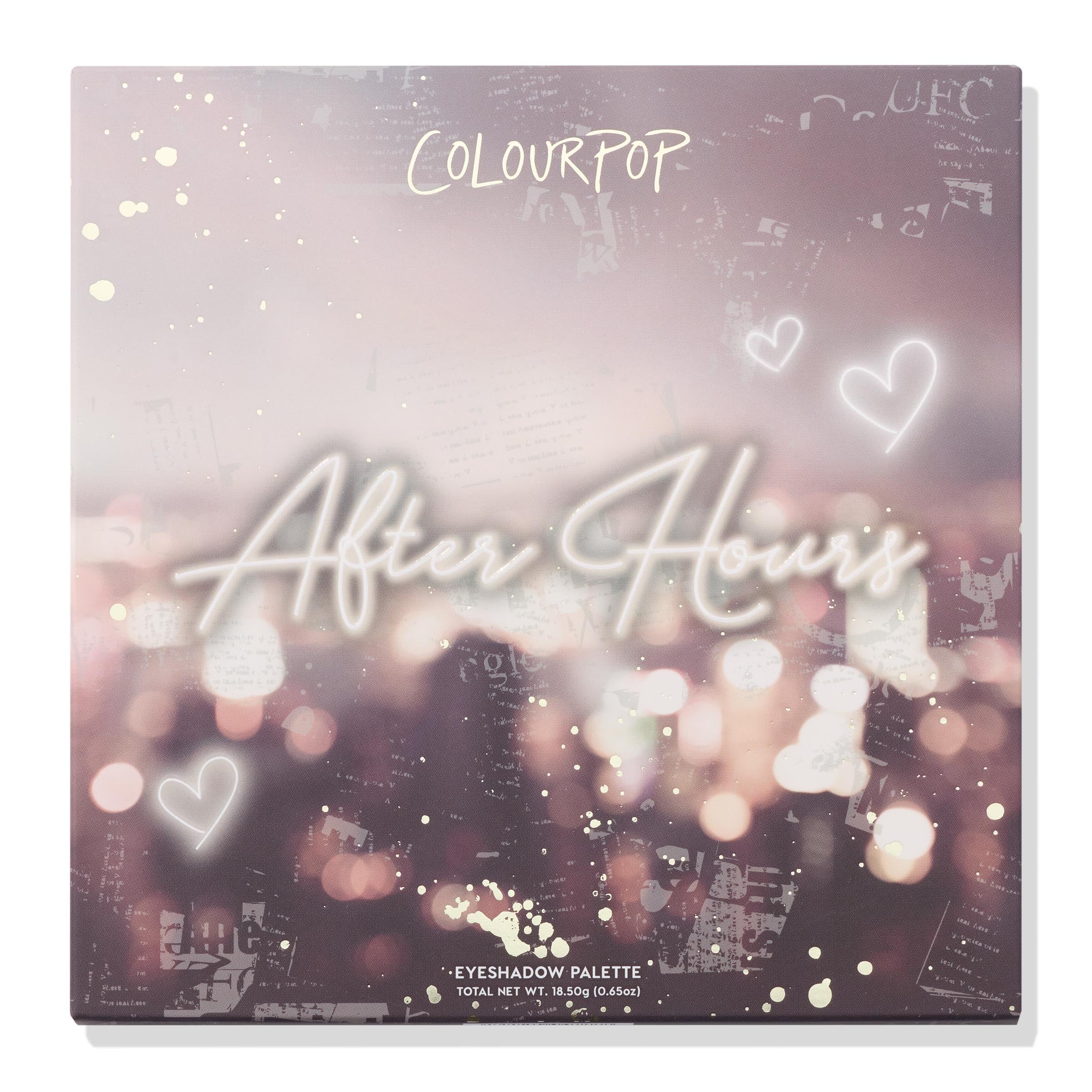 ColourPop After Hours paleta ligera y portátil para retoques en viaje