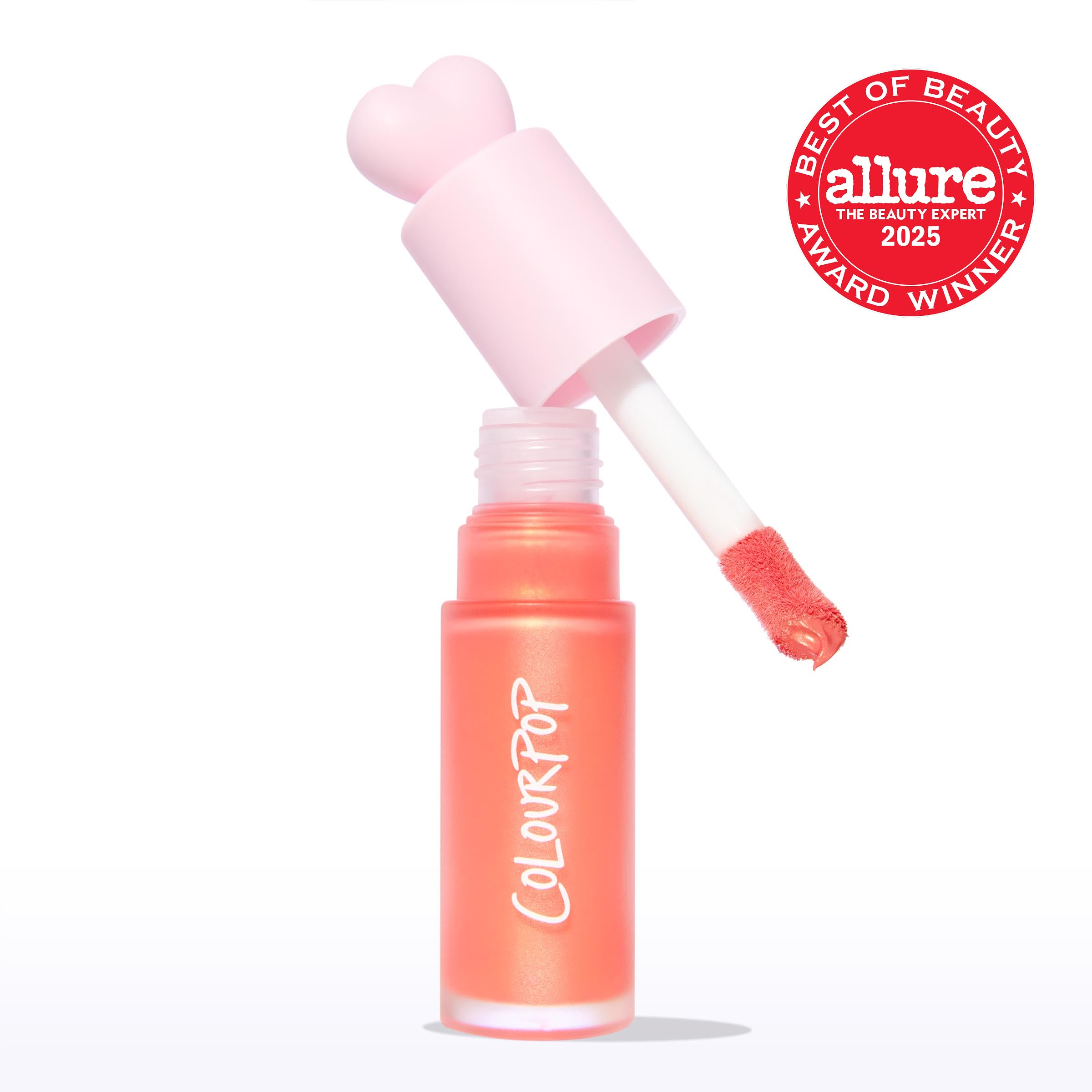 ColourPop blush líquido hidratante con ácido hialurónico para piel cómoda.