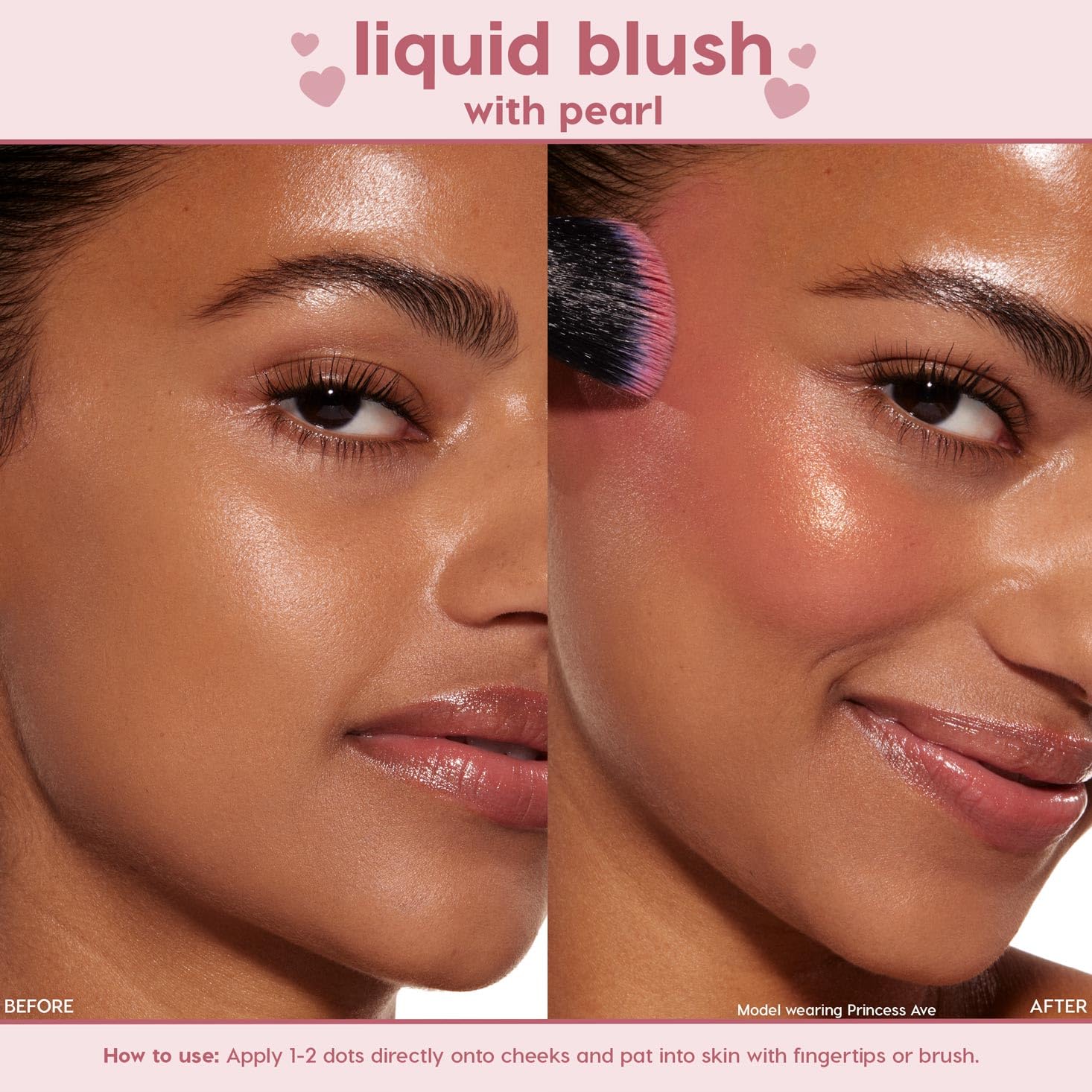 ColourPop tono Melocotón Perfecto ilumina mejillas con naturalidad.