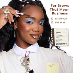 ColourPop Brow Boss con spoolie integrado para difuminar y dar forma
