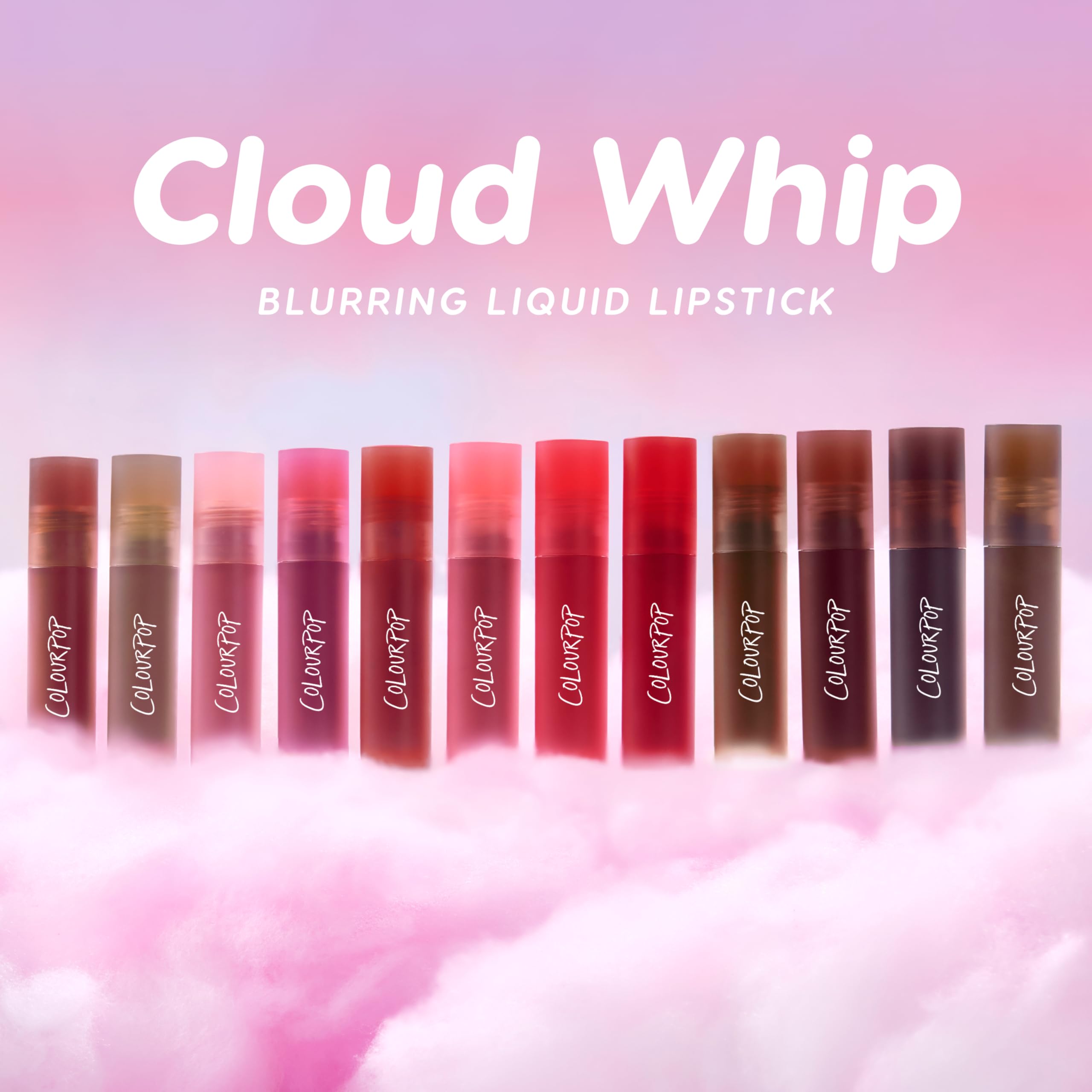 ColourPop Cloud Whip: envase práctico para llevar en la bolsa.