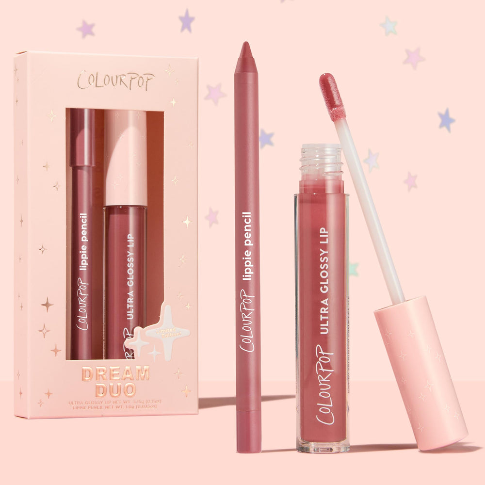 ColourPop Dream Duo Empaque libre de crueldad y vegano.