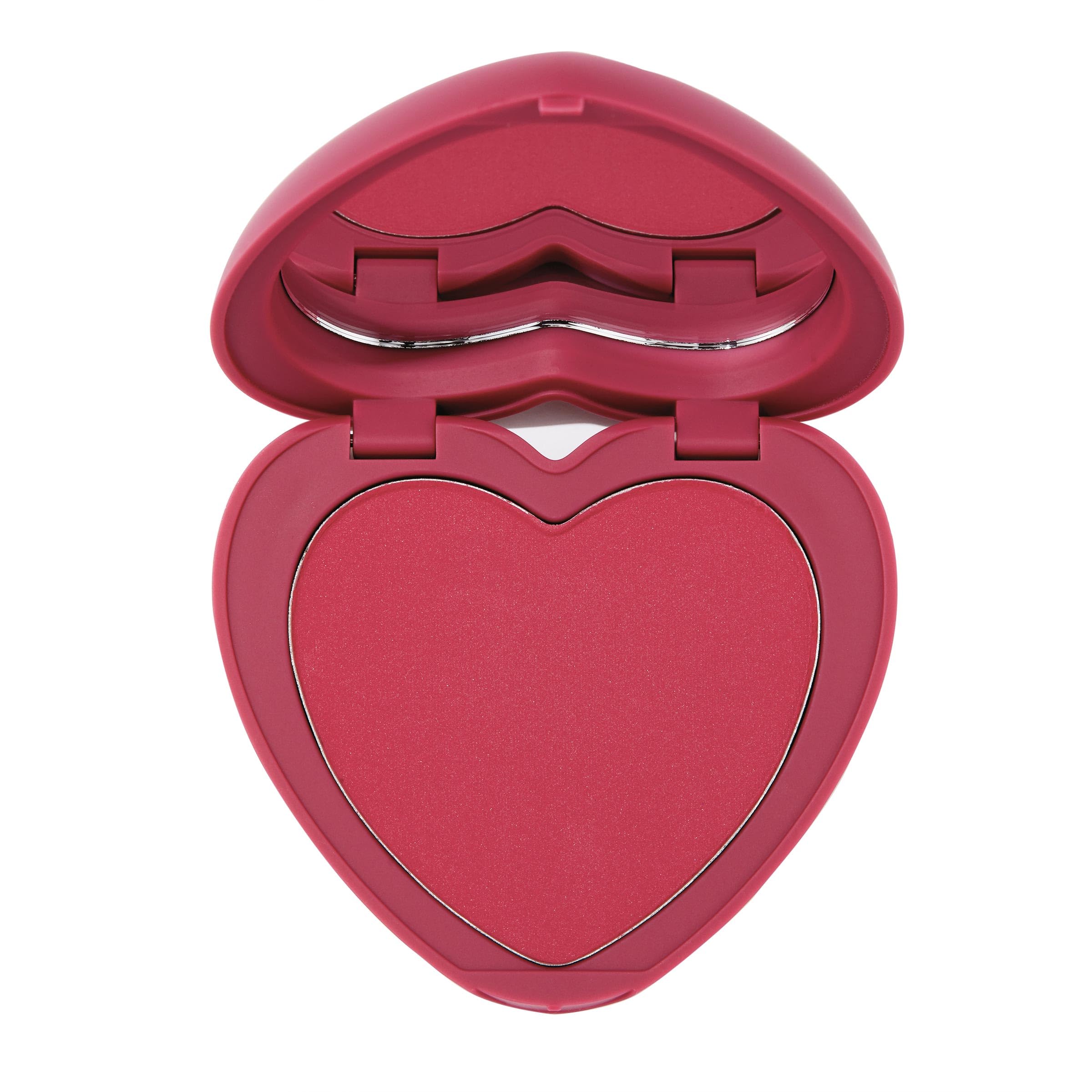 ColourPop Silky Powder Blush, empaque corazón, retoques prácticos en cualquier lugar.
