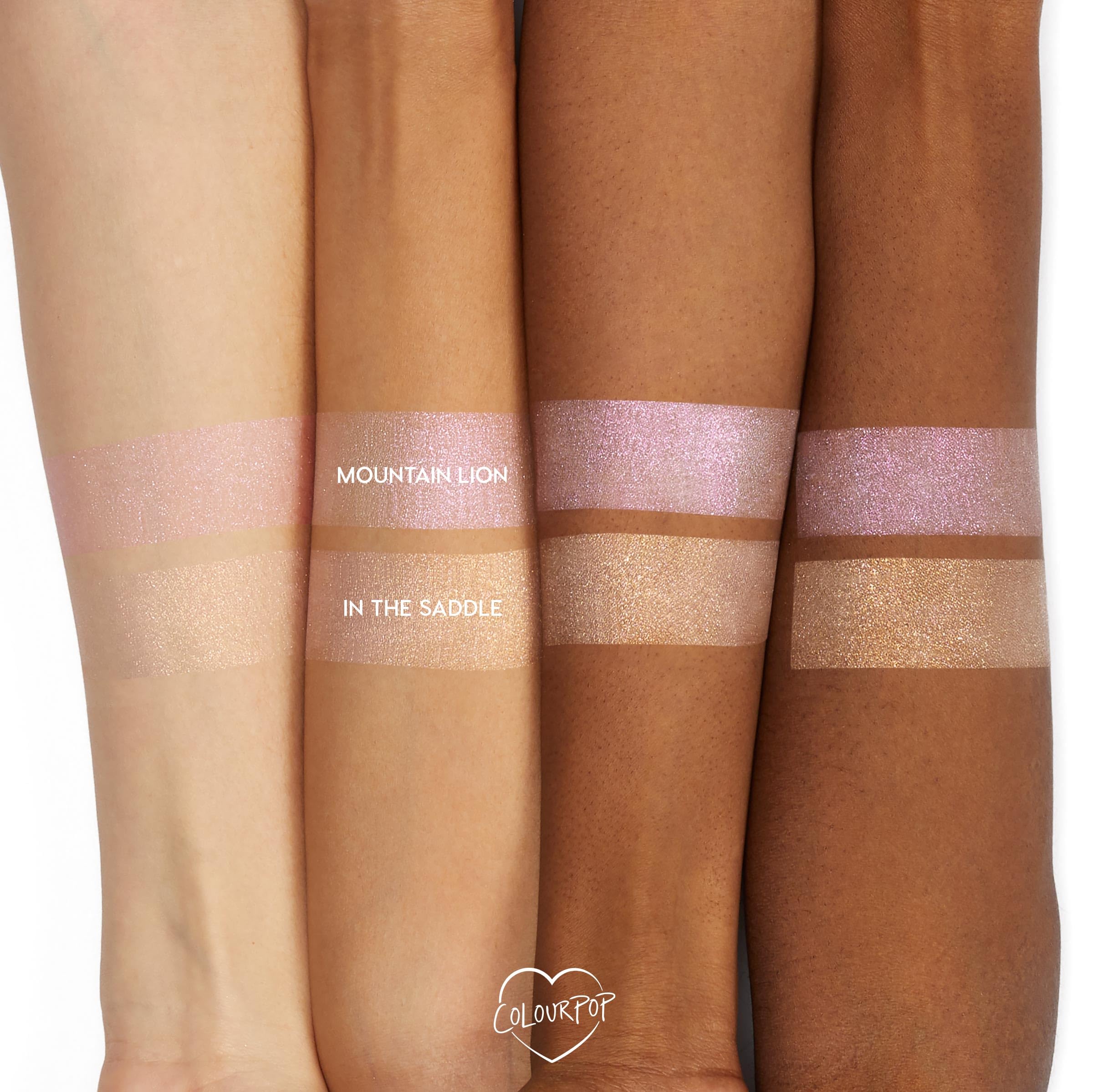Delineado suave alrededor de la línea de pestañas con acabado sedoso ColourPop Moon Daisy