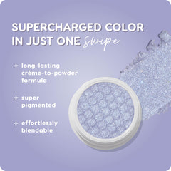 Pigmento alto ColourPop Moon Daisy para destellos metalizados sin esfuerzo