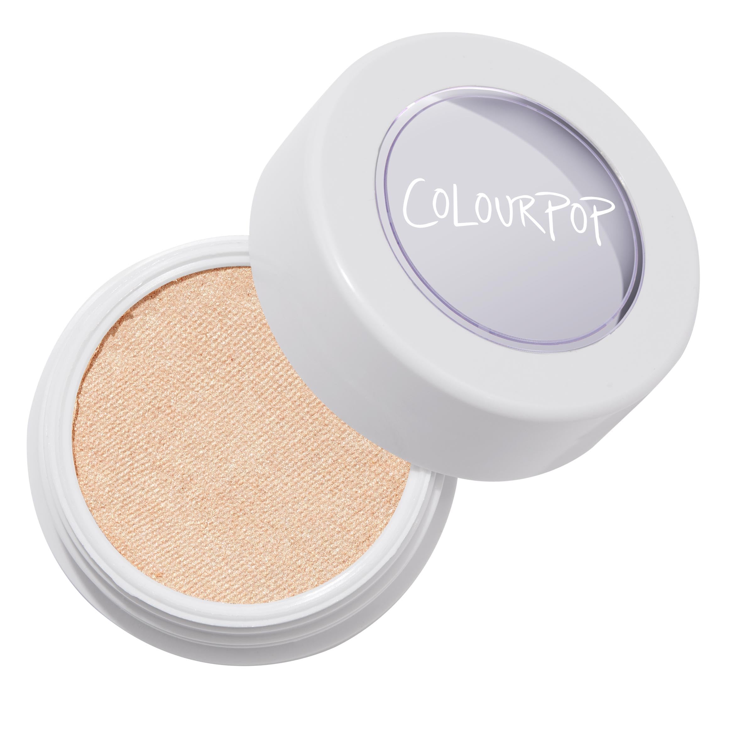 ColourPop Lunch Money: textura rebote ilumina pómulos con brillo suave.