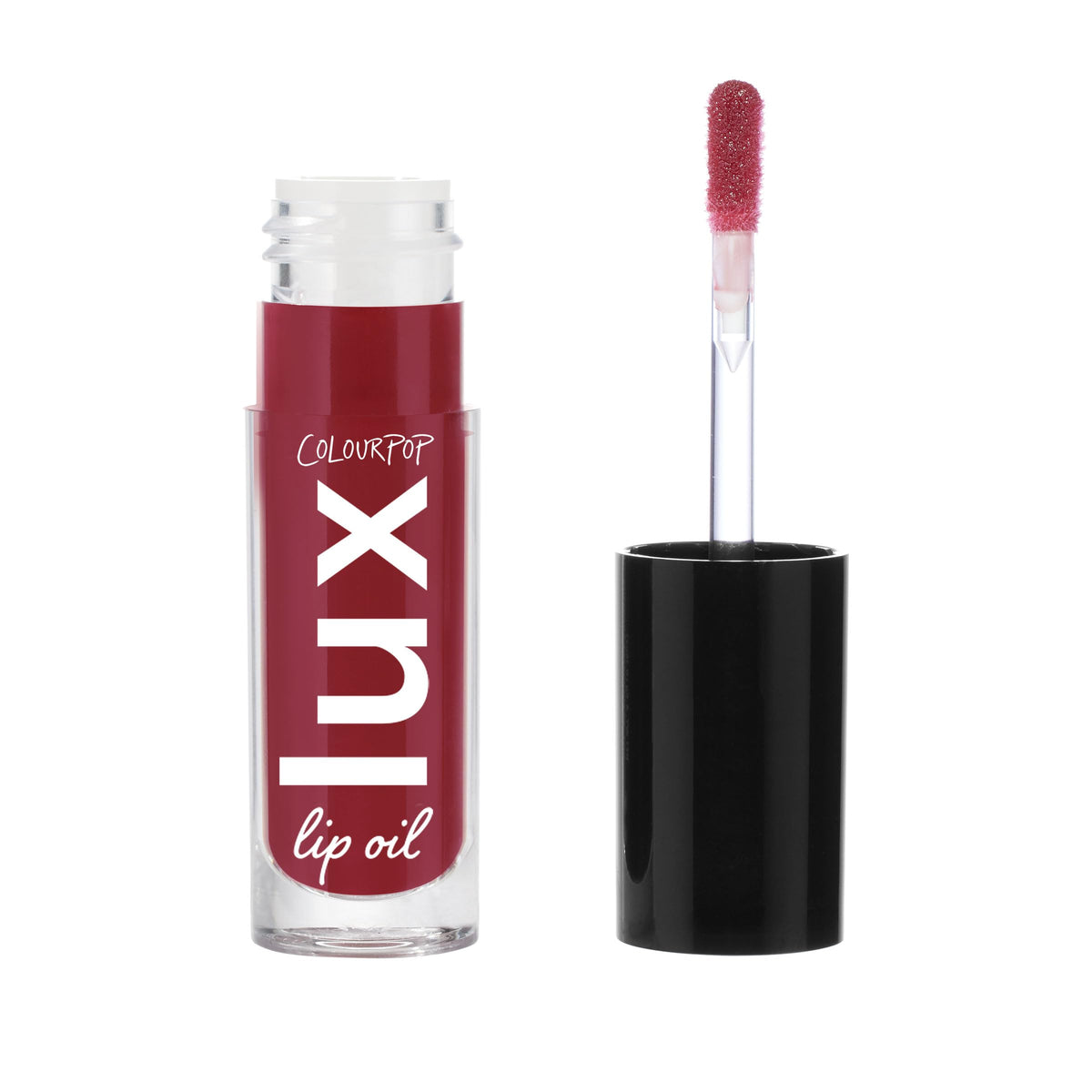 ColourPop Twilight Lux Labial, aceite nutritivo, ofrece hidratación ligera y brillo suave.