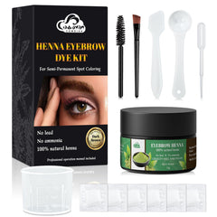Comdian henna cejas polvo 15g para color natural y duradero.
