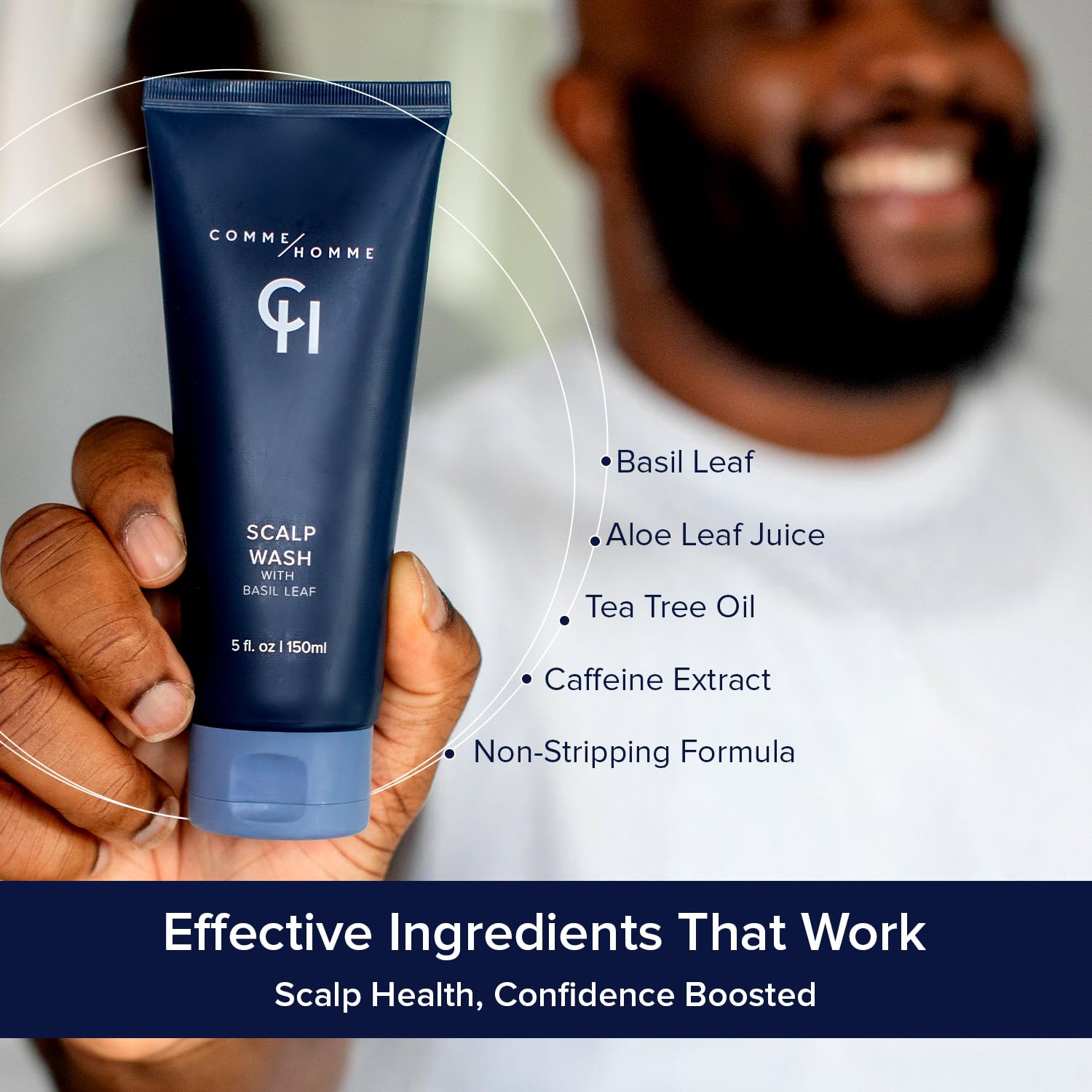 Comme Homme arbol te aceite refrescante para cuero cabelludo