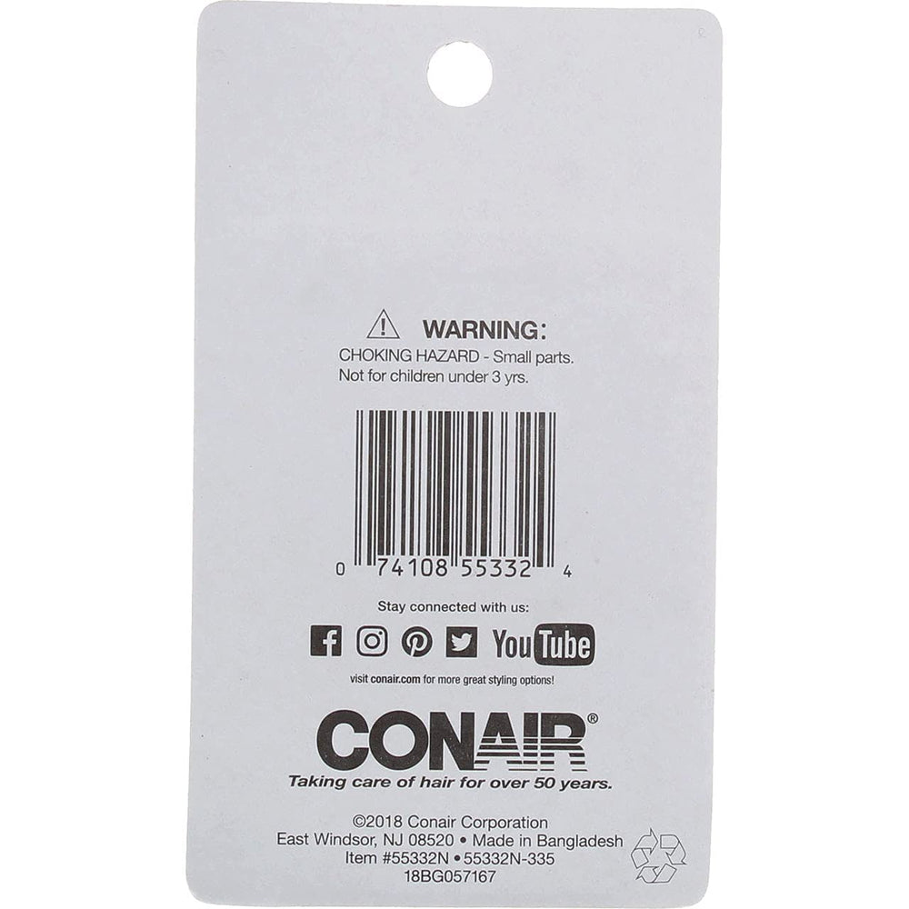 Conair 55332, red de cabello marrón, pieza 2 para maquillaje y peinado.