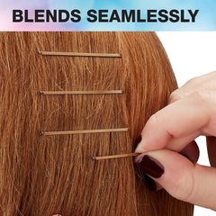 Conair Bobby Pins marrón color natural para peinados cómodos