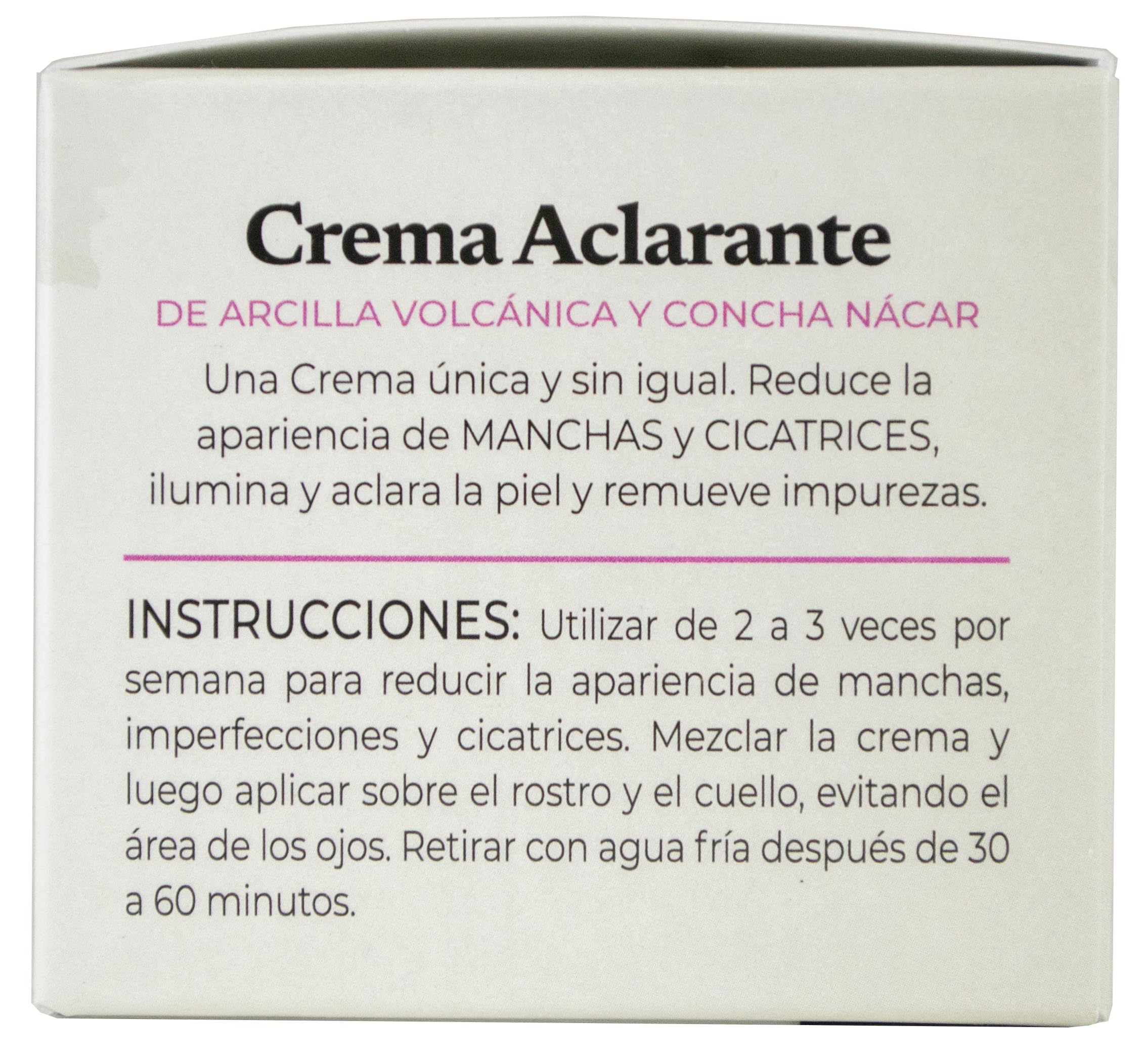 Concha Nacar Ostra genuina, hidrata y equilibra el tono de la piel.