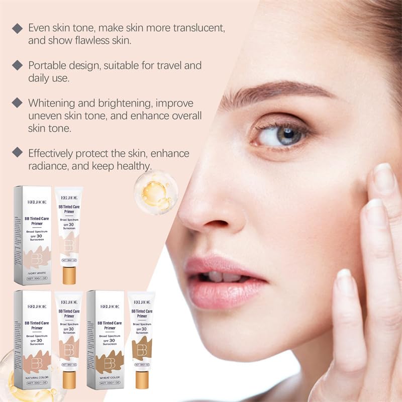 Conversionh BB Tinted Moisturizer aplicación diaria fácil, para uso diurno en cualquier clima.
