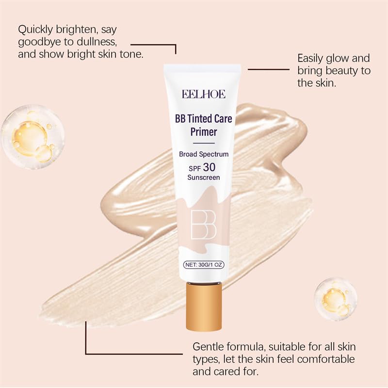 Conversionh BB Tinted Moisturizer adecuado para todo tipo de piel, no comedogénico.