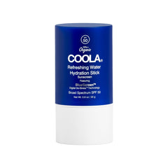 COOLA barra-agua-hidratante con SPF50 para hidratación ligera.