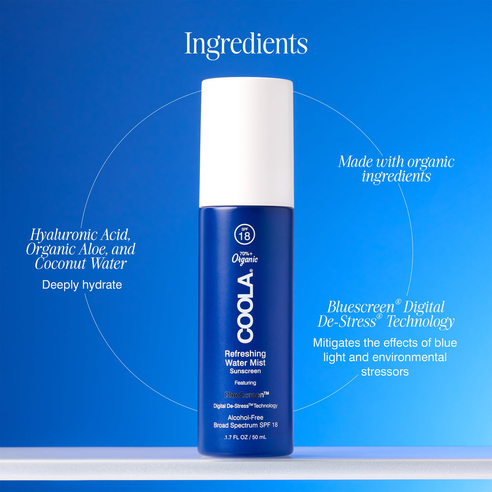 COOLA protección ecológica cumpliendo ley de arrecifes de Hawái y vegan.