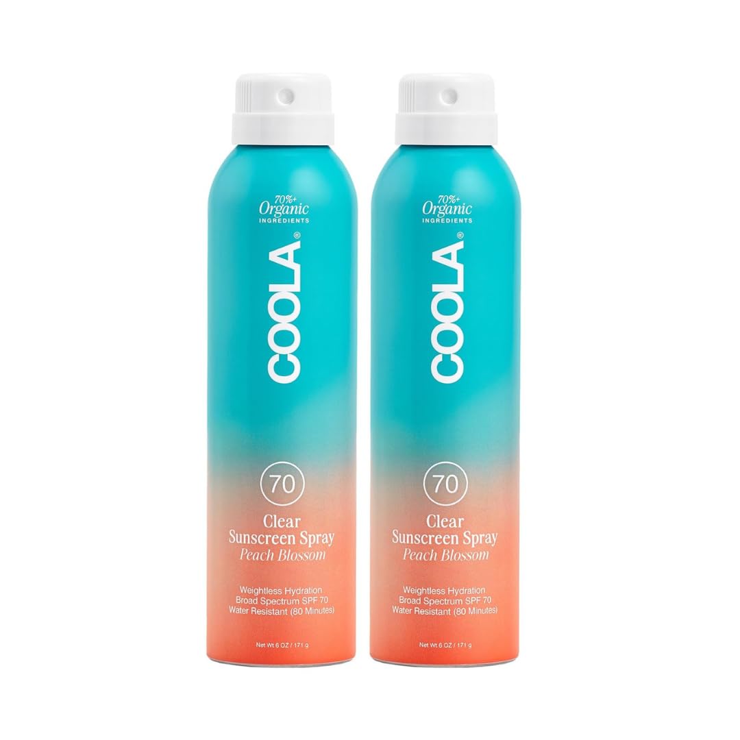COOLA protector solar orgánico SPF70 en atomizador frente para uso diario