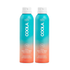COOLA protector solar orgánico SPF70 en atomizador frente para uso diario