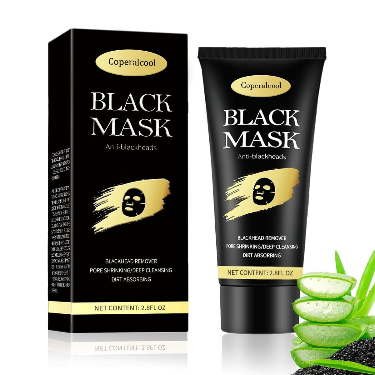 Coperalcool mascara quita granos negros desprendible para poros limpios y piel suave.